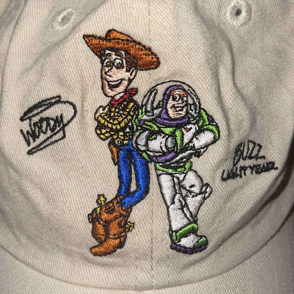 Vintage Disney Disneyland Toy Story baseball hat cup kids toddler
